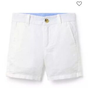 2 pairs of Janie and Jack Classic White Kids Shorts